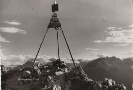 Österreich - Mittagskogel - Gipfel - ca. 1960 Österreich - Mittagskogel - Gipfel - ca. 1960