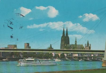 Köln - Severinsbrücke - 1977 Köln - Severinsbrücke - 1977