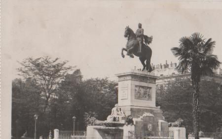 Spanien - Madrid - Monumento a Felipe IV - 1935 Spanien - Madrid - Monumento a Felipe IV - 1935