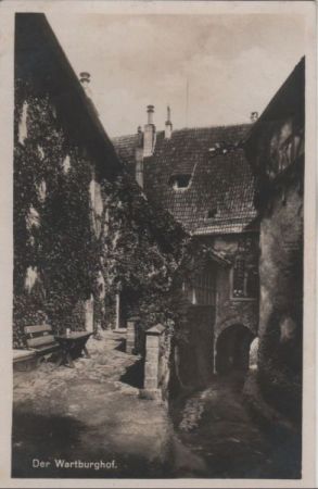 Eisenach - Wartburghof - ca. 1935 Eisenach - Wartburghof - ca. 1935