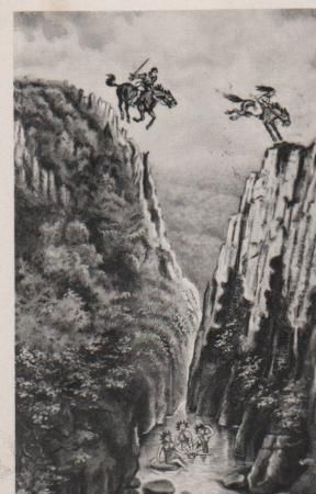 Thale - Roßtrappe im Bodetal - ca. 1965 Thale - Roßtrappe im Bodetal - ca. 1965