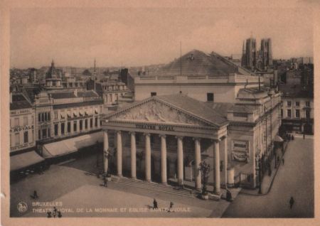 Belgien - Brüssel - Bruxelles - Theatre Royal - ca. 1955 Belgien - Brüssel - Bruxelles - Theatre Royal - ca. 1955