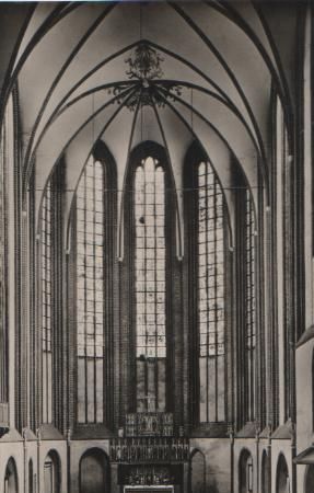 Bad Wilsnack - Wunderblutkirche innen - ca. 1955 Bad Wilsnack - Wunderblutkirche innen - ca. 1955
