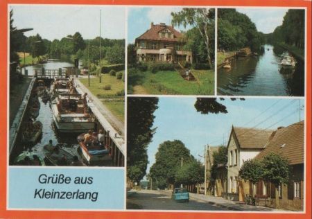 Rheinsberg-Kleinzerlang - u.a. Cafe am Pälitzsee - ca. 1990 Rheinsberg-Kleinzerlang - u.a. Cafe am Pälitzsee - ca. 1990