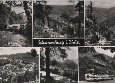 Schwarzburg - u.a. Schloß - 1972 Schwarzburg - u.a. Schloß - 1972