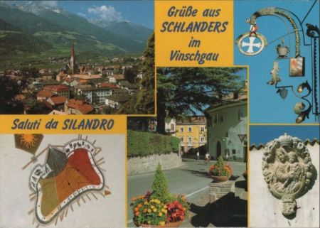Italien - Schlanders - Silandro - 5 Teilbilder - 1994 Italien - Schlanders - Silandro - 5 Teilbilder - 1994