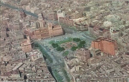 Spanien - Barcelona - Plaza de Cataluna - ca. 1965 Spanien - Barcelona - Plaza de Cataluna - ca. 1965