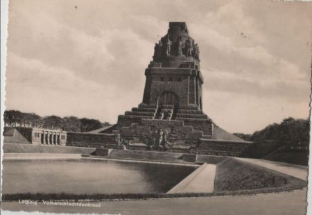 Leipzig - Völkerschlachtdenkmal - 1964 Leipzig - Völkerschlachtdenkmal - 1964