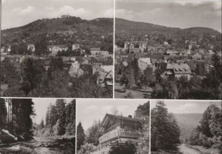 Bad Blankenburg - u.a. mit Partie im Schwarzatal - 1981 Bad Blankenburg - u.a. mit Partie im Schwarzatal - 1981