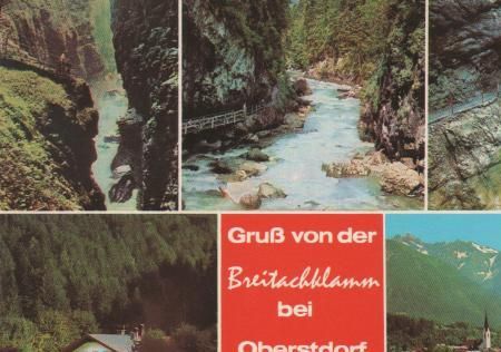 Oberstdorf - im Allgäu - ca. 1980 Oberstdorf - im Allgäu - ca. 1980
