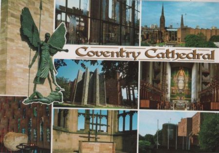 Großbritannien - Coventry - Cathedral - ca. 1980 Großbritannien - Coventry - Cathedral - ca. 1980