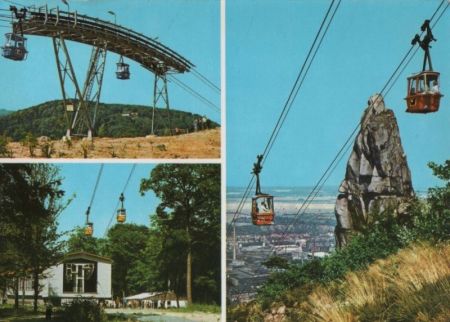 Thale - Personenschwebebahn - ca. 1975 Thale - Personenschwebebahn - ca. 1975