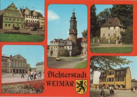 Weimar - u.a. Schillerhaus - 1983 Weimar - u.a. Schillerhaus - 1983