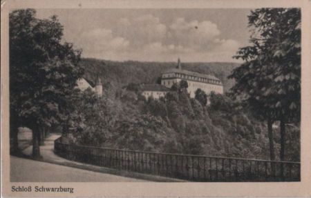 Schwarzburg - Schloß - ca. 1950 Schwarzburg - Schloß - ca. 1950