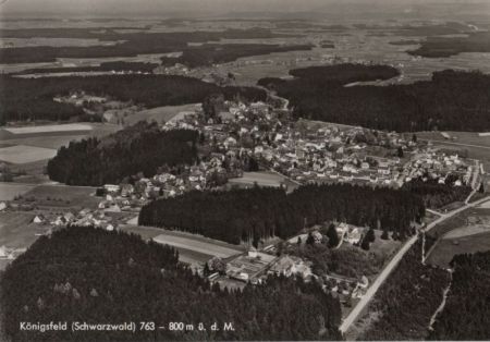 Königsfeld - Luftbild - ca. 1965 Königsfeld - Luftbild - ca. 1965