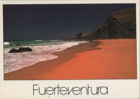 Spanien - Fuerteventura - Playa de Barlovento - 1991 Spanien - Fuerteventura - Playa de Barlovento - 1991