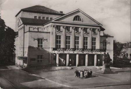 Weimar - Nationaltheater - 1958 Weimar - Nationaltheater - 1958