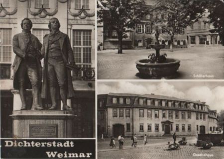 Weimar - u.a. Schillerhaus - 1970 Weimar - u.a. Schillerhaus - 1970