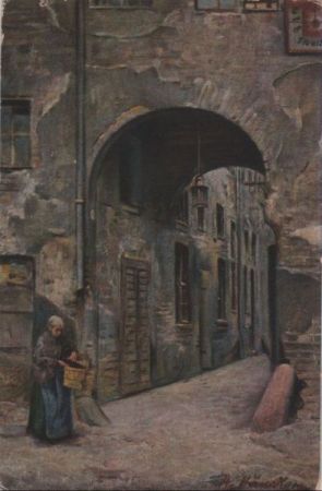 Die stille Gasse - ca. 1940 Die stille Gasse - ca. 1940