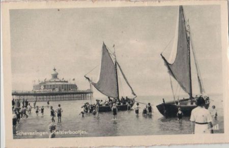Niederlande - Den Haag, Scheveningen - Pleizierbootjes - ca. 1960 Niederlande - Den Haag, Scheveningen - Pleizierbootjes - ca. 1960