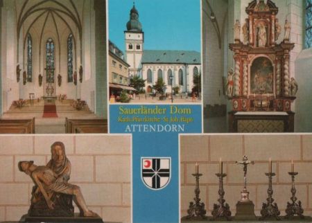 Attendorn - Sauerländer Dom, u.a. Chor - ca. 1985 Attendorn - Sauerländer Dom, u.a. Chor - ca. 1985