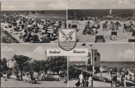 Heringsdorf-Bansin - mit 4 Bildern - 1959 Heringsdorf-Bansin - mit 4 Bildern - 1959