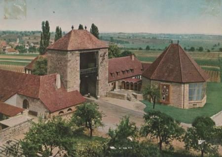 Schweigen Weinstraße - Weintor - ca. 1975 Schweigen Weinstraße - Weintor - ca. 1975