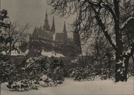 Tschechien - Prag, Burg - Pohlde na chram sv. Vita - ca. 1960 Tschechien - Prag, Burg - Pohlde na chram sv. Vita - ca. 1960