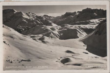 Österreich - Arlberg - Auenfeld-Jöchl - 1930 Österreich - Arlberg - Auenfeld-Jöchl - 1930
