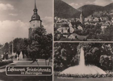 Friedrichroda - u.a. Kirche - 1975 Friedrichroda - u.a. Kirche - 1975