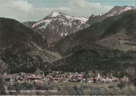 Staudach-Egerndach - mit Hochgern - 1971 Staudach-Egerndach - mit Hochgern - 1971