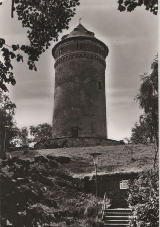 Gera - Turm der Schloßruine Osterstein - ca. 1980 Gera - Turm der Schloßruine Osterstein - ca. 1980