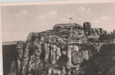 Blankenburg Harz - Ruine Regenstein - ca. 1955 Blankenburg Harz - Ruine Regenstein - ca. 1955