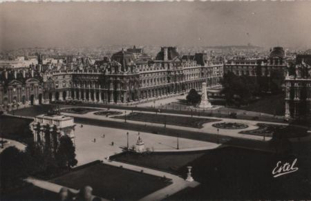 Frankreich - Paris - La Place du Carrousel - ca. 1950 Frankreich - Paris - La Place du Carrousel - ca. 1950