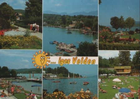 Österreich - Velden - sonnig - ca. 1985 Österreich - Velden - sonnig - ca. 1985