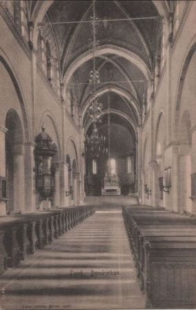 Schweden - Lund - Domkyrkan - 1906 Schweden - Lund - Domkyrkan - 1906