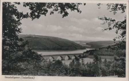 Versetalsperre - ca. 1955 Versetalsperre - ca. 1955