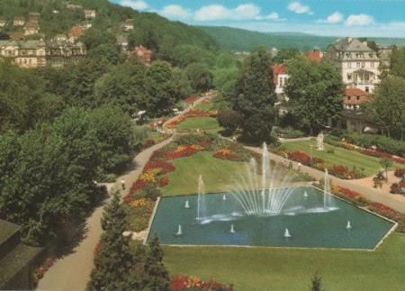 Der Rosengarten zu Bad Kissingen - ca. 1995 Der Rosengarten zu Bad Kissingen - ca. 1995
