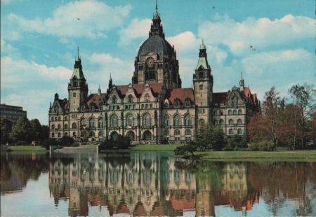 Hannover - Neues Rathaus - ca. 1975 Hannover - Neues Rathaus - ca. 1975