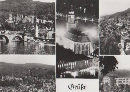 Grüße aus Heidelberg - ca. 1965 Grüße aus Heidelberg - ca. 1965