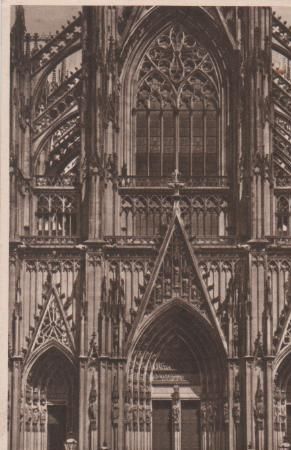 Köln - Dom Südportal - ca. 1935 Köln - Dom Südportal - ca. 1935