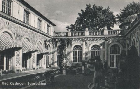 Bad Kissingen - Schmuckhof - 1958 Bad Kissingen - Schmuckhof - 1958