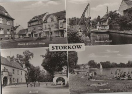 Storkow - u.a. Burghof - 1974 Storkow - u.a. Burghof - 1974