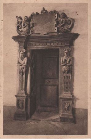 Rothenburg - Thür im Spitalgebäude - ca. 1935 Rothenburg - Thür im Spitalgebäude - ca. 1935