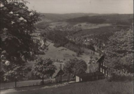 Klingenthal - Blick vom Aschberg - 1968 Klingenthal - Blick vom Aschberg - 1968