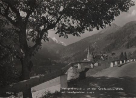 Österreich - Heiligenblut - mit Großglockner - 1959 Österreich - Heiligenblut - mit Großglockner - 1959