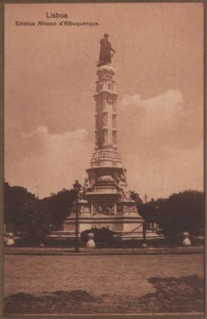 Portugal - Lissabon - Lisboa - Estatua Afonso de Albuquerque - ca. 1940 Portugal - Lissabon - Lisboa - Estatua Afonso de Albuquerque - ca. 1940