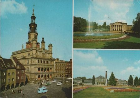 Polen - Poznan - Posen - 3 Teilbilder - 1975 Polen - Poznan - Posen - 3 Teilbilder - 1975