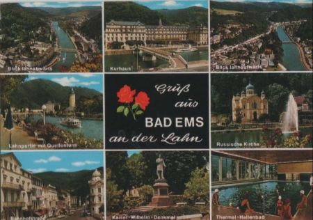 Bad Ems - u.a. Kaiser-Wilhelm-Denkmal - 1988 Bad Ems - u.a. Kaiser-Wilhelm-Denkmal - 1988