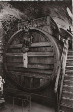 Heidelberg - Das große Faß - ca. 1955 Heidelberg - Das große Faß - ca. 1955